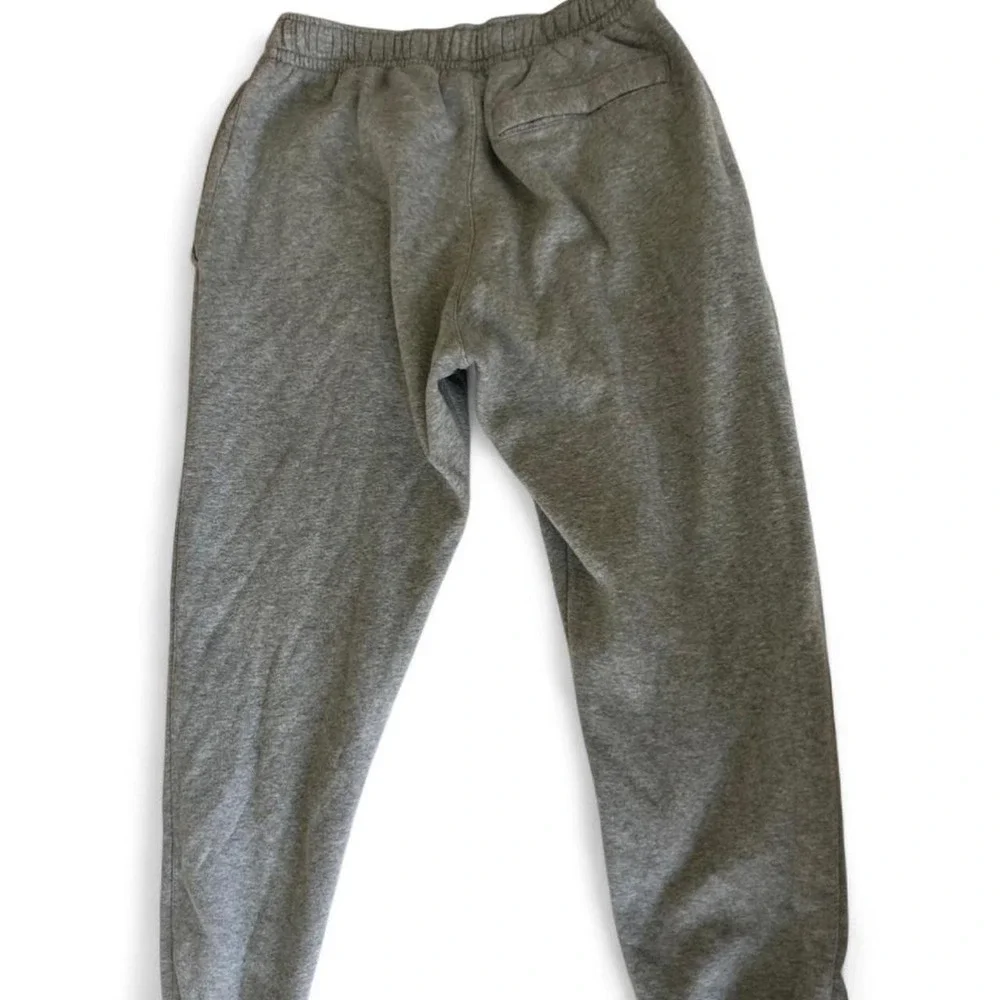 Nike Grey Cropped Sweatpants Fleece Joggers – S